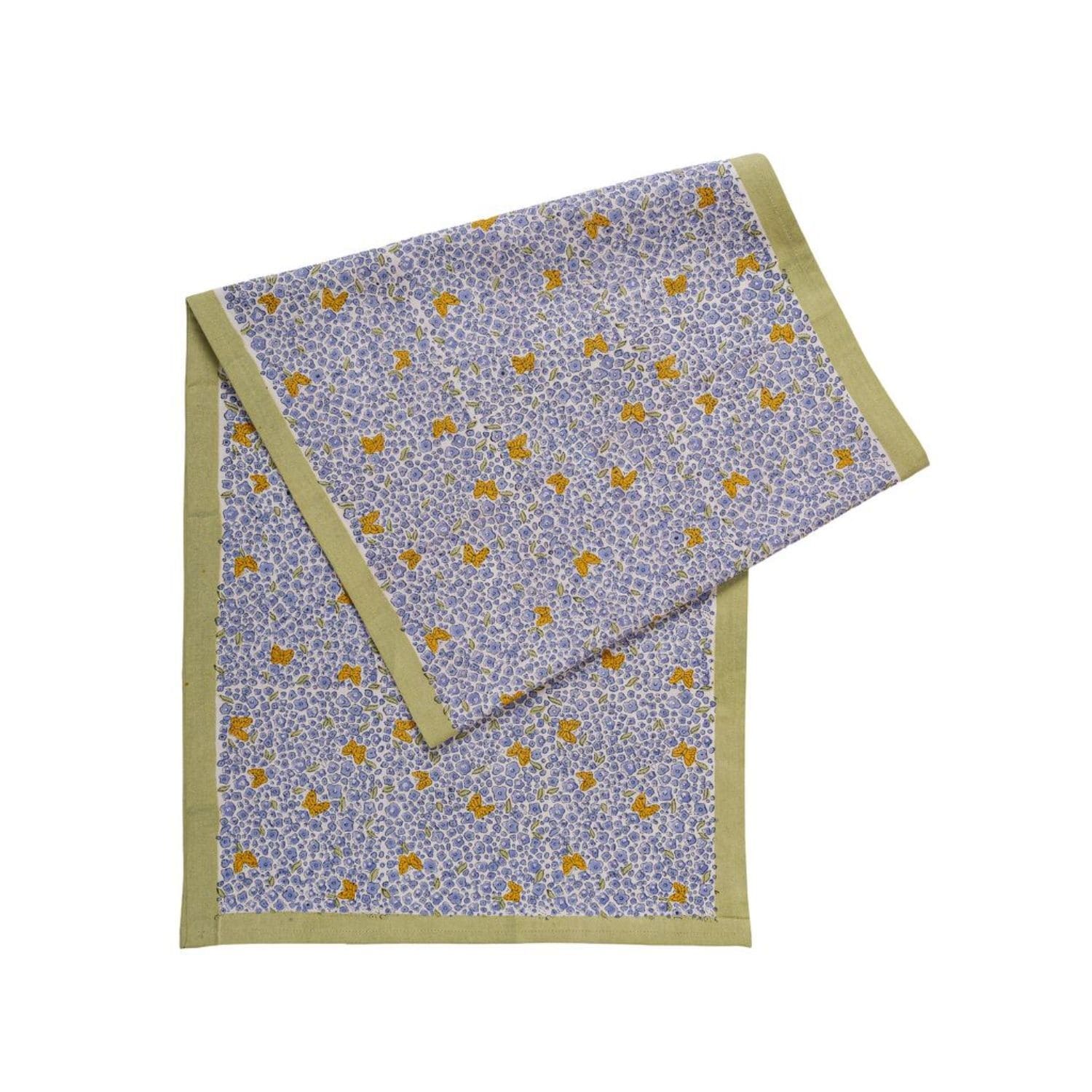 Couleur Nature Lavender Bouquet Runner - Purple