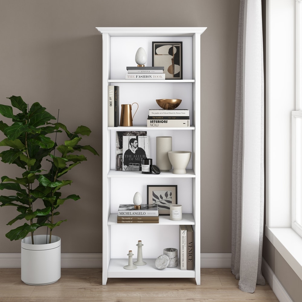 Wyndenhall stratford solid wood 45 inch x 43 inch contemporary 9 cube store bookcase and storage unit
