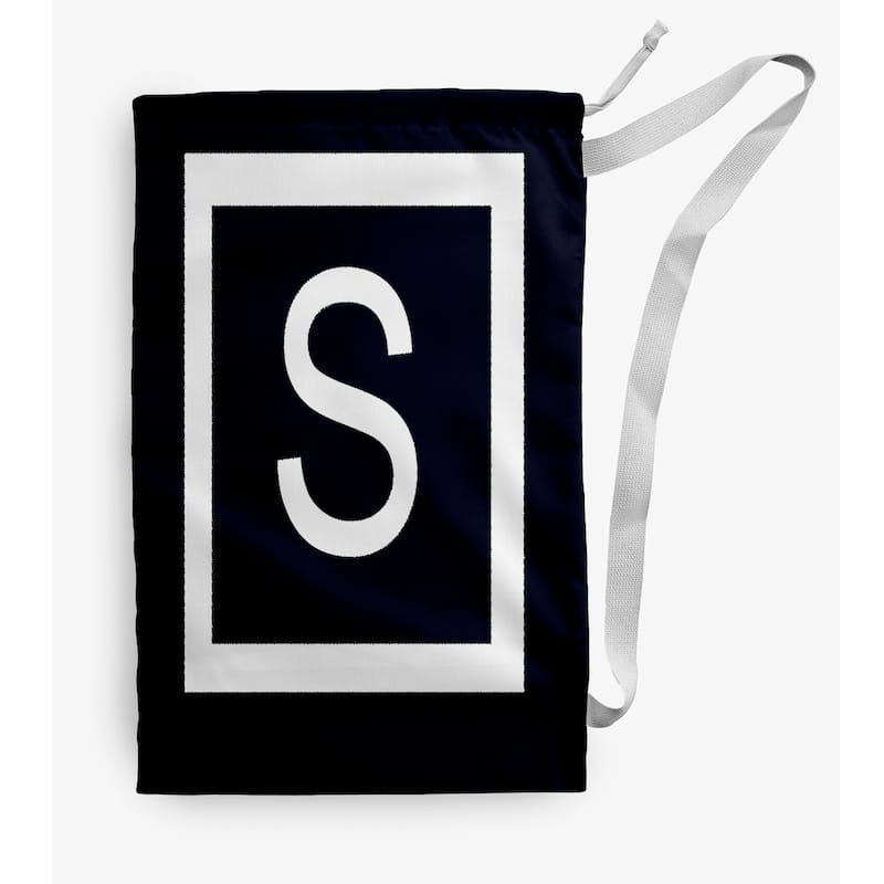 Modern Monogram Laundry Bag - 18" x 29"
