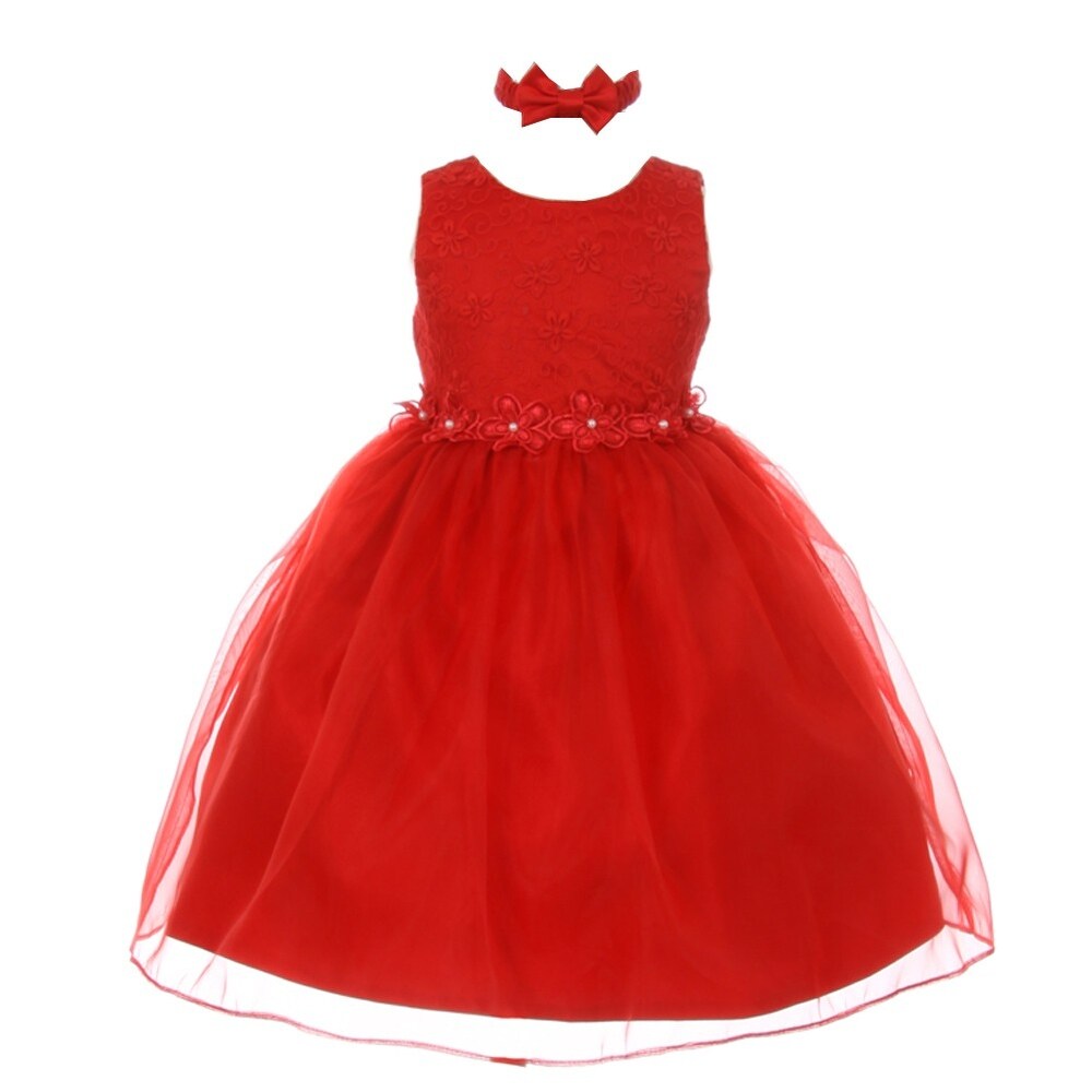 red party dress for girl