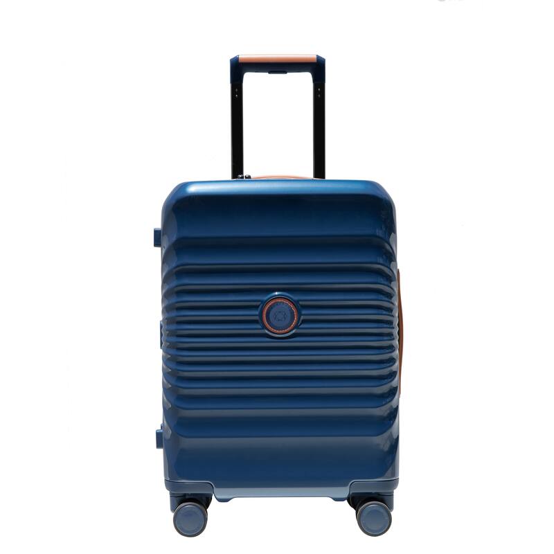 20" Carry on Luggage Lightweight Suitcase TSA Lock USB port Luggage Wheel lock Artificial leather Top handle Spinner Wheels