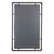 preview thumbnail 5 of 4, Morse Rectangular Industrial Grey Metal Bathroom Vanity Wall Mirror (Set of 2) - 33"H x 20.5"W x 1"D (Per Mirror)