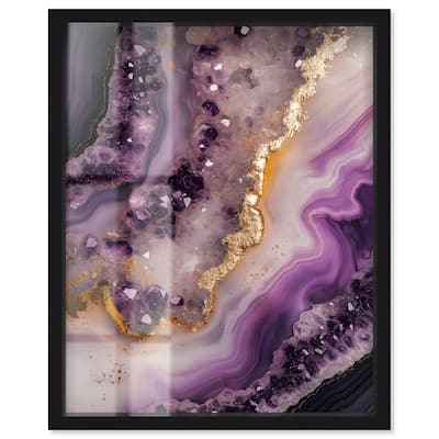 Amethystine Dream I Shadowbox by Art Remedy