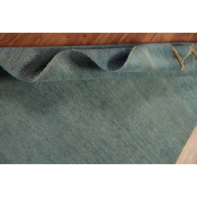 Stripe Gabbeh Oriental Foyer Rug Hand-Knotted Wool Carpet - 2'3" x 4'3"