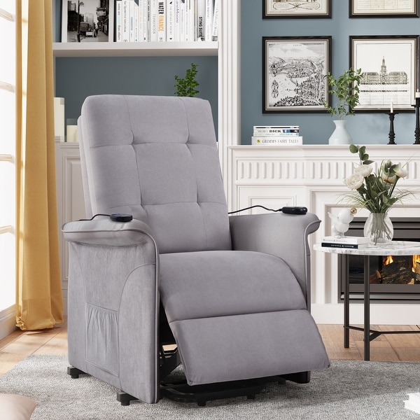 TiramisuBest Elderly with Adjustable Massage Function Recliner