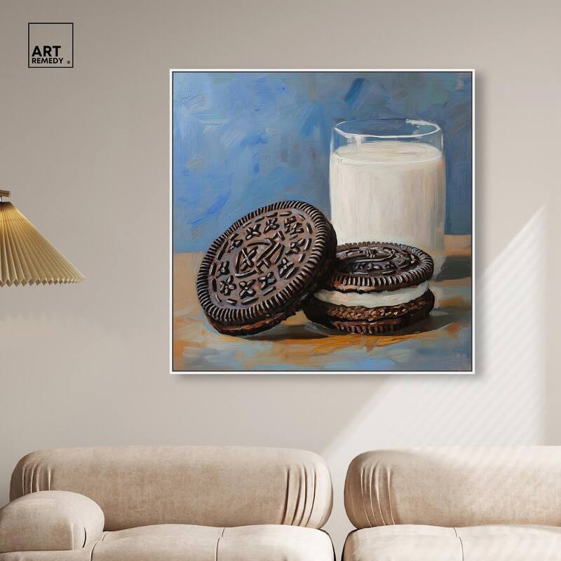 Ode to the Oreo Canvas by Art Remedy