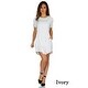 preview thumbnail 6 of 32, Simply Ravishing Women's Jersey Short Sleeve Blouson Dress (Size: S-3X)