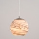 preview thumbnail 3 of 9, Vaxcel Lighting P0407 Milano 6" Wide Mini Pendant with Marble Glass