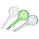 preview thumbnail 1 of 3, 3Pcs Self-Watering Bulb 50mm Automatic Watering Globe Clear Green Blue