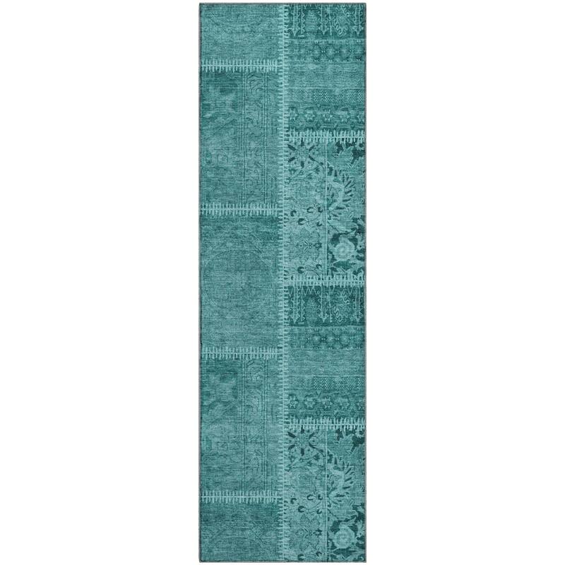 Premium Washable Super Soft Vintage Patchwork Mayfield Rug
