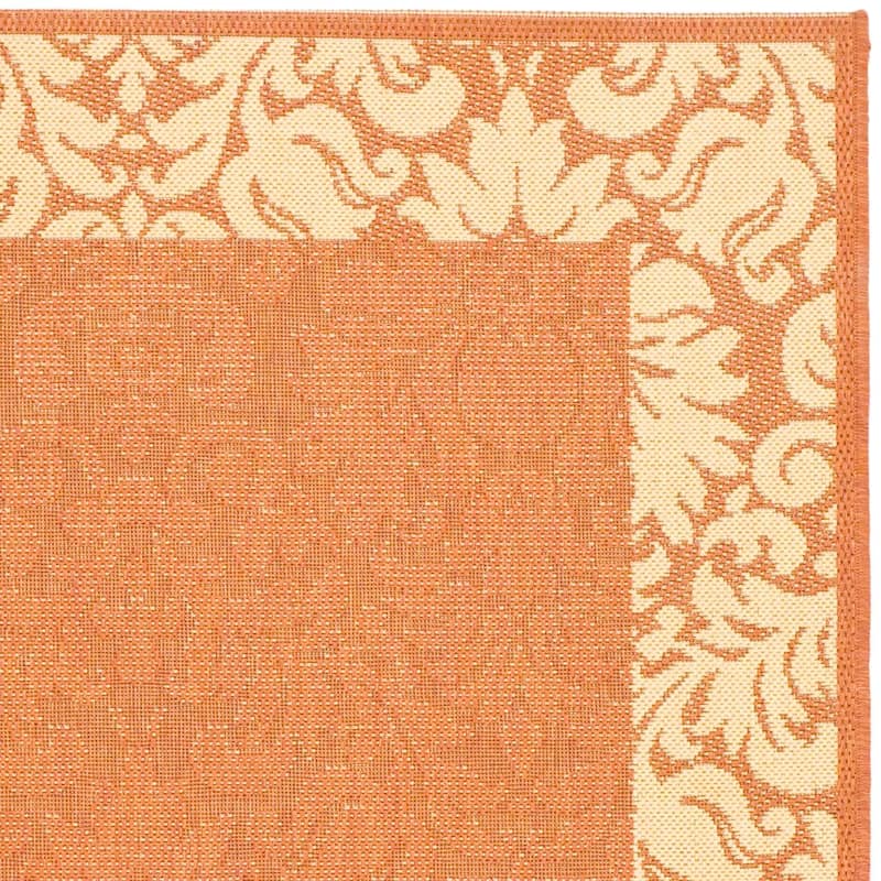 SAFAVIEH Courtyard Peggie Indoor/ Outdoor Patio Backyard Rug