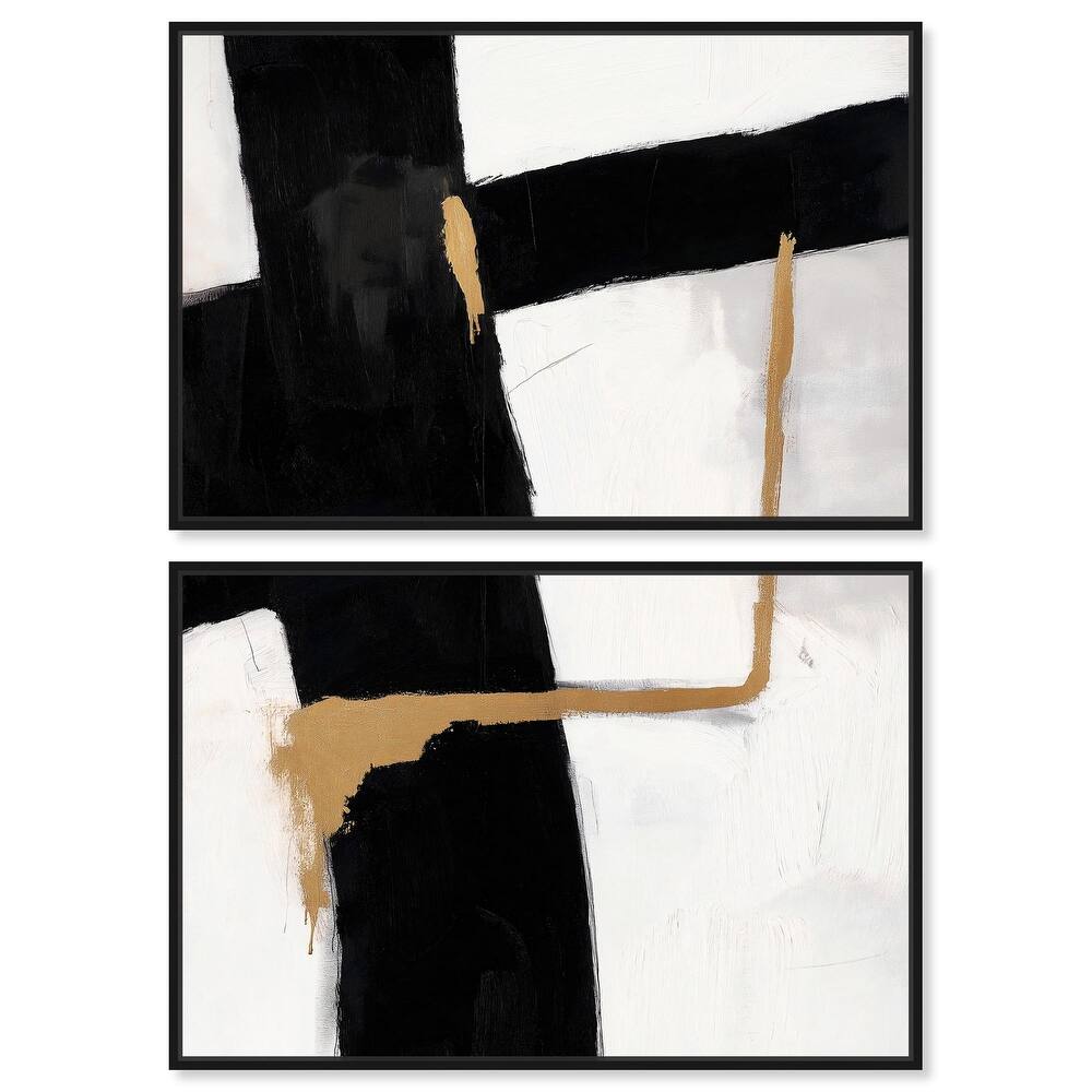 Urban Grid III Canvas Set of 2 by Art Remedy