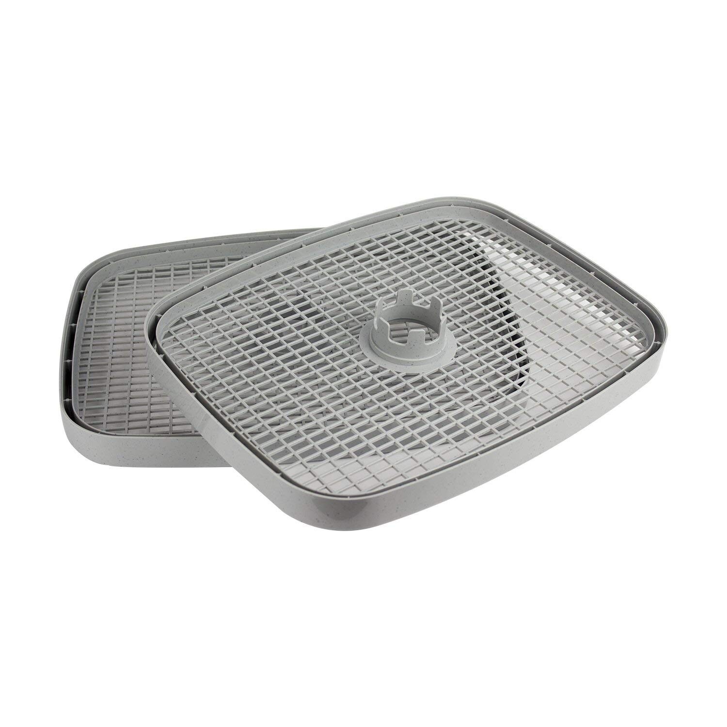 CHARD 5DST-2 Food Dehydrator Tray, Gray, Set of 2 - Overstock - 22570960 CHARD 5DST-2 Food Dehydrator Tray, Gray, Set of 2 - Overstock - 22570960