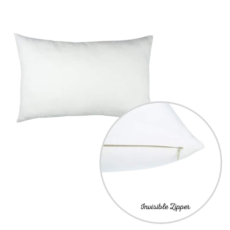 Solid-color Decorative Lumbar Throw Pillow Covers (Set of 4)