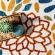 preview thumbnail 7 of 8, Nuloom Ronda Bold Floral Indoor/Outdoor Area Rug