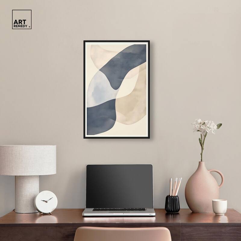 Ovals Canvas by Art Remedy
