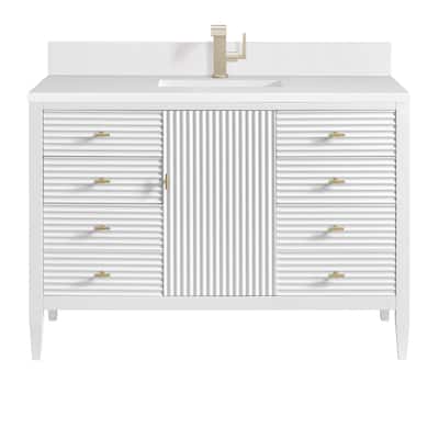 James Martin Vanities 485-V48-1WZ Myrrin 48" Single Basin Wood Vanity