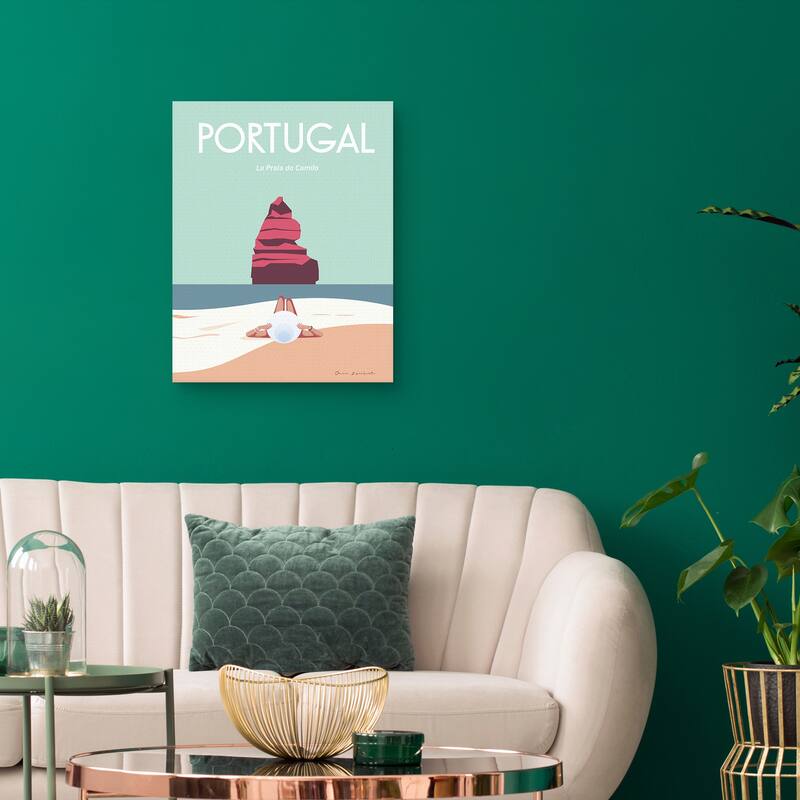 Portugal by Omar Escalante Canvas Art Print