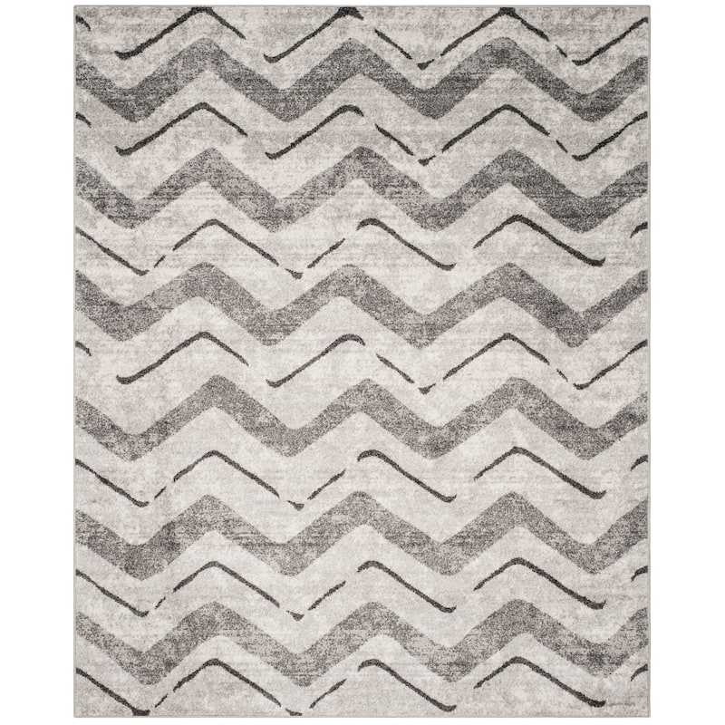 SAFAVIEH Adirondack Elfride Vintage Boho Oriental Rug - 8' x 10' - Silver/Charcoal