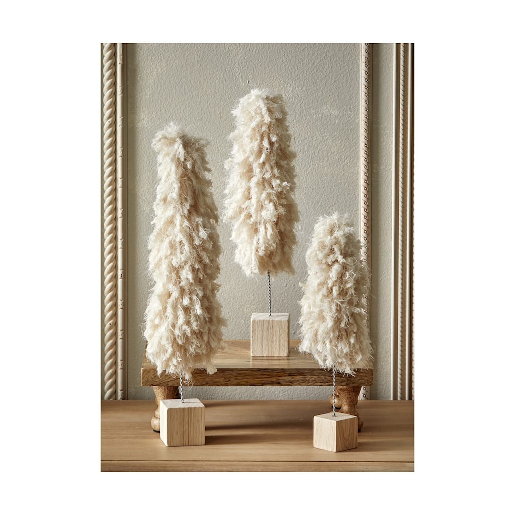 Minky Shaggy Fleece Tree