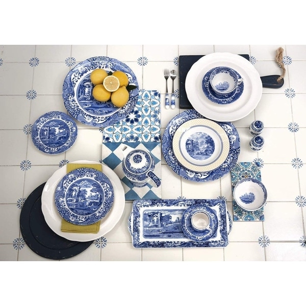 Spode blue italian dinnerware on sale