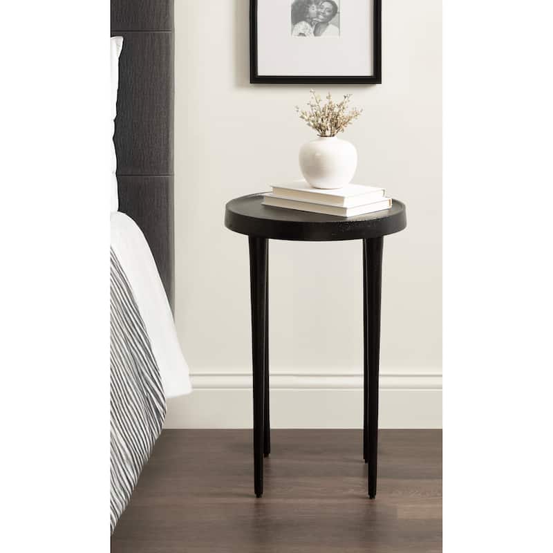 Kate and Laurel Rava Metal Drink Table