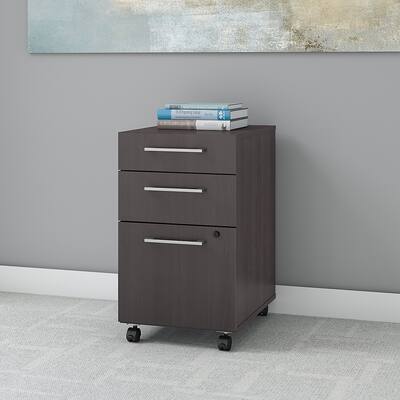 400 Series 3 Drawer Mobile File Cabinet by Bush Business Furniture