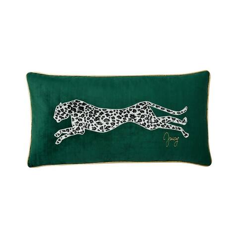 Juicy Couture Velvet Cheetah Pillow 14" x 24"