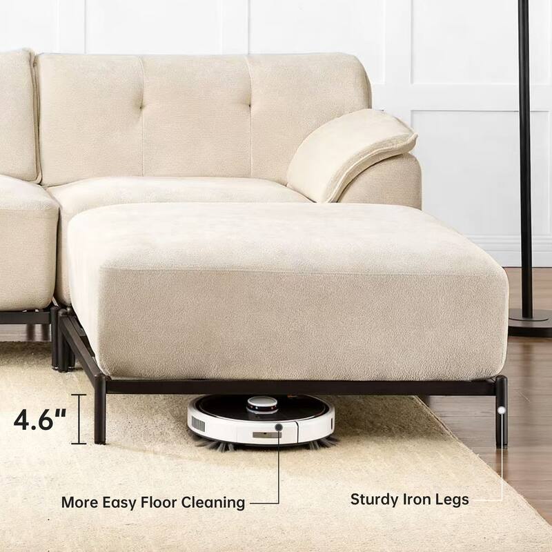 Upholstered Modular Sectional Sofa