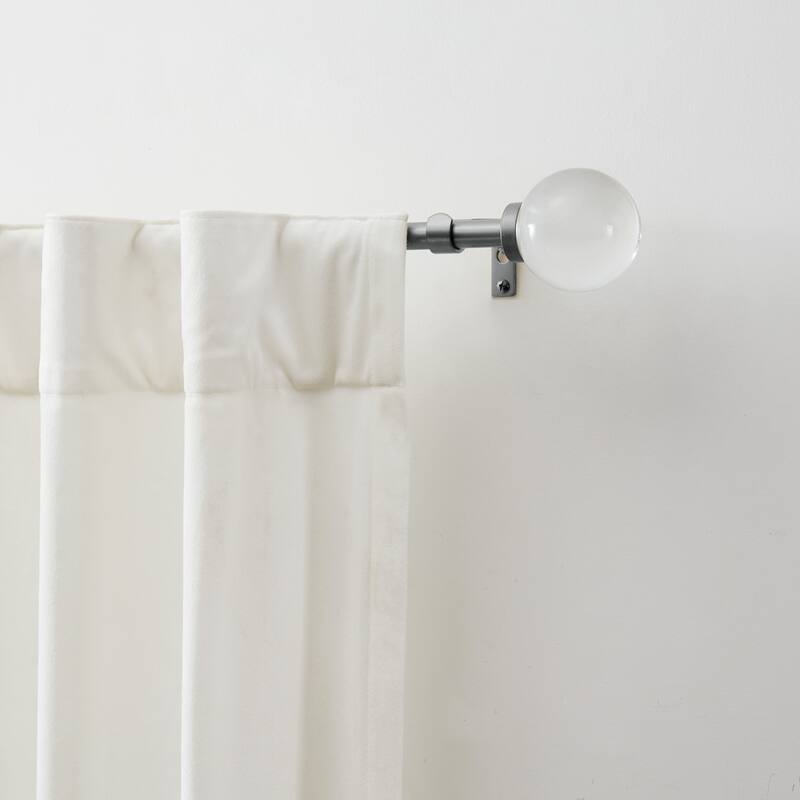 Martha Stewart Beaufort Window Rod and Finial Set