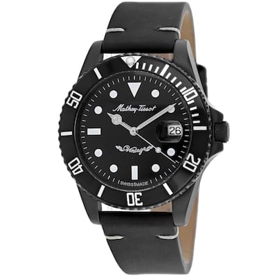 Mathey Tissot Men's Mathy Vintage Black Dial Watch - H901BZN - 6 (36)