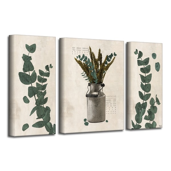 slide 2 of 6, Olivia Rose 'Poetic Flora Set VI' Canvas Wall Art Set