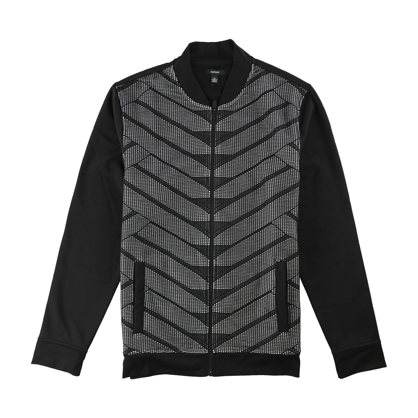 alfani ribbed bomber jacket