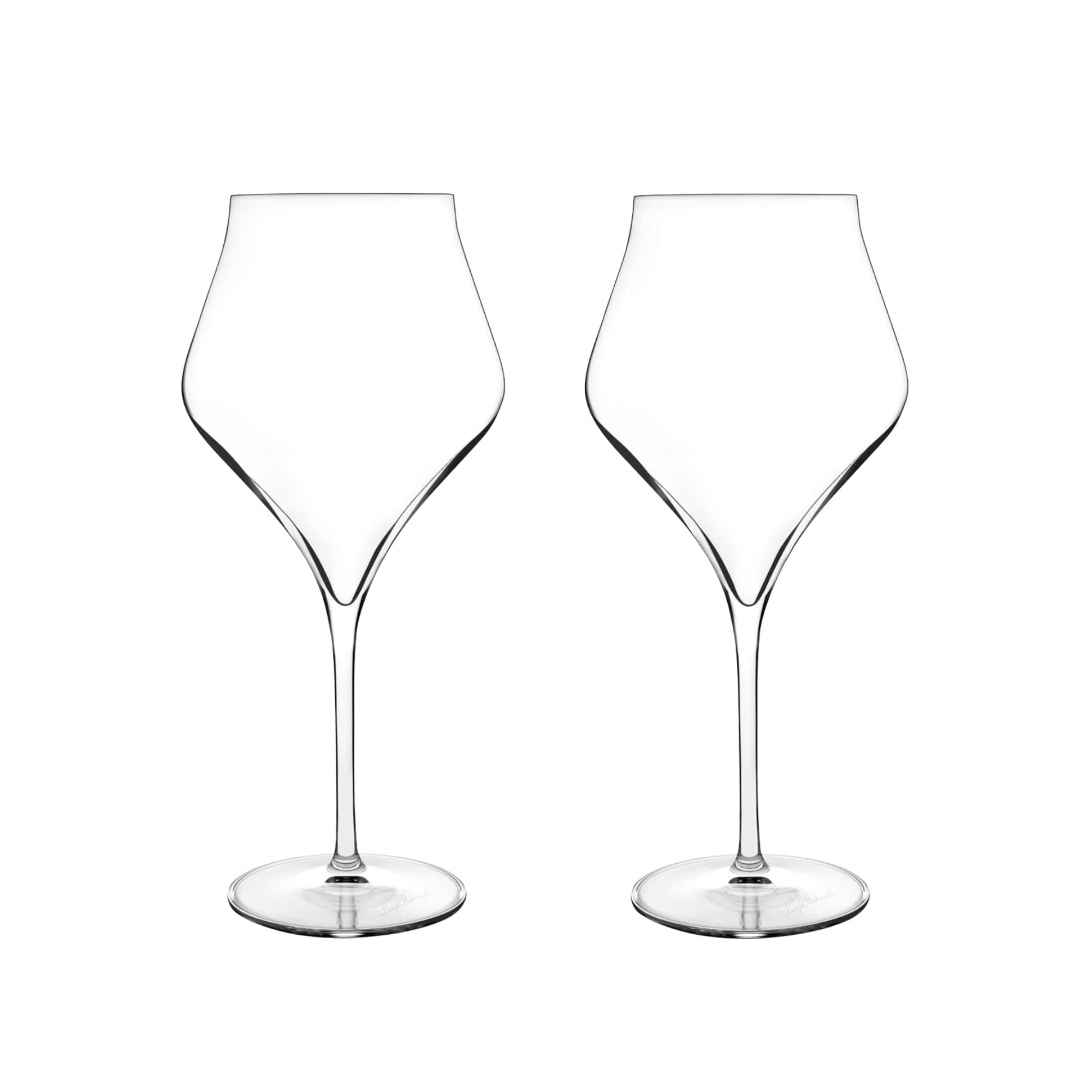 Luigi Bormioli Set of 2 Supremo Burgundy Red Wine Glasses - 22 Oz