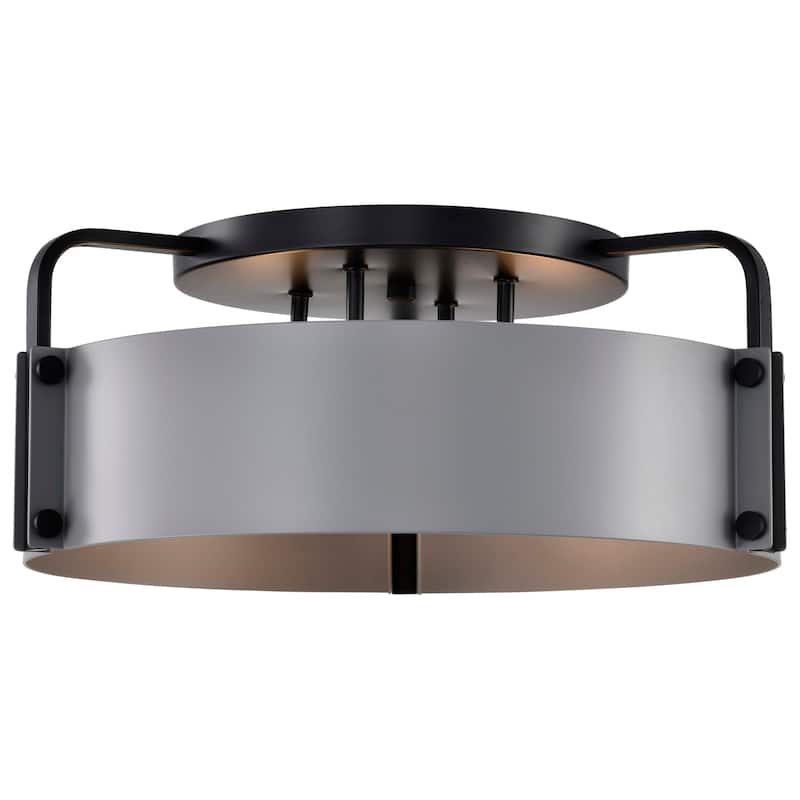 Nuvo Lighting 60/7851 Altos 4 Light 18" Wide Semi-flush Drum Ceiling