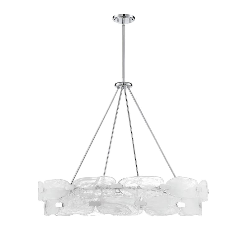 Savoy House Vasare 38" Wide Ring Chandelier