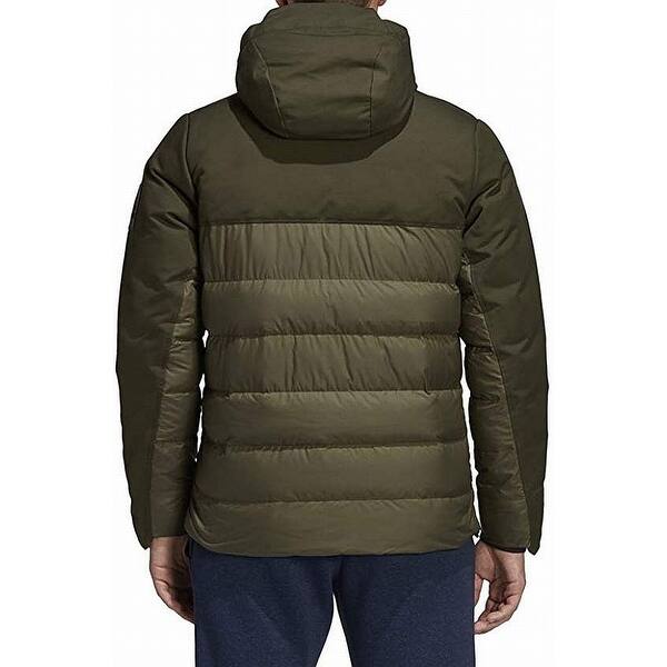 adidas green puffer jacket