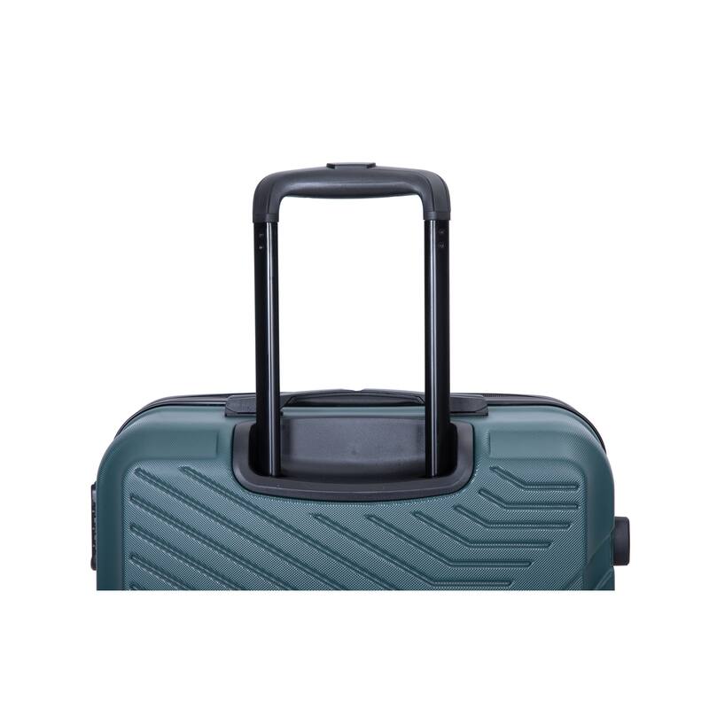 High Quality 3 Piece Hard-Shell Luggage Sets, ABS Lightweight Suitcase with Telescoping Handles and Spinner Wheels & TSA Lock