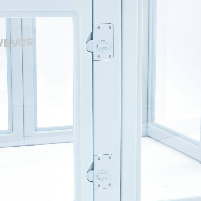 Indoor Dog Whelping Box with Door Lock and Easy Cleaning