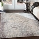 preview thumbnail 1 of 7, Harlan Distressed Traditional Grey Area Rug - 8'10" x 13'1" 8'10" x 13'1" - Grey