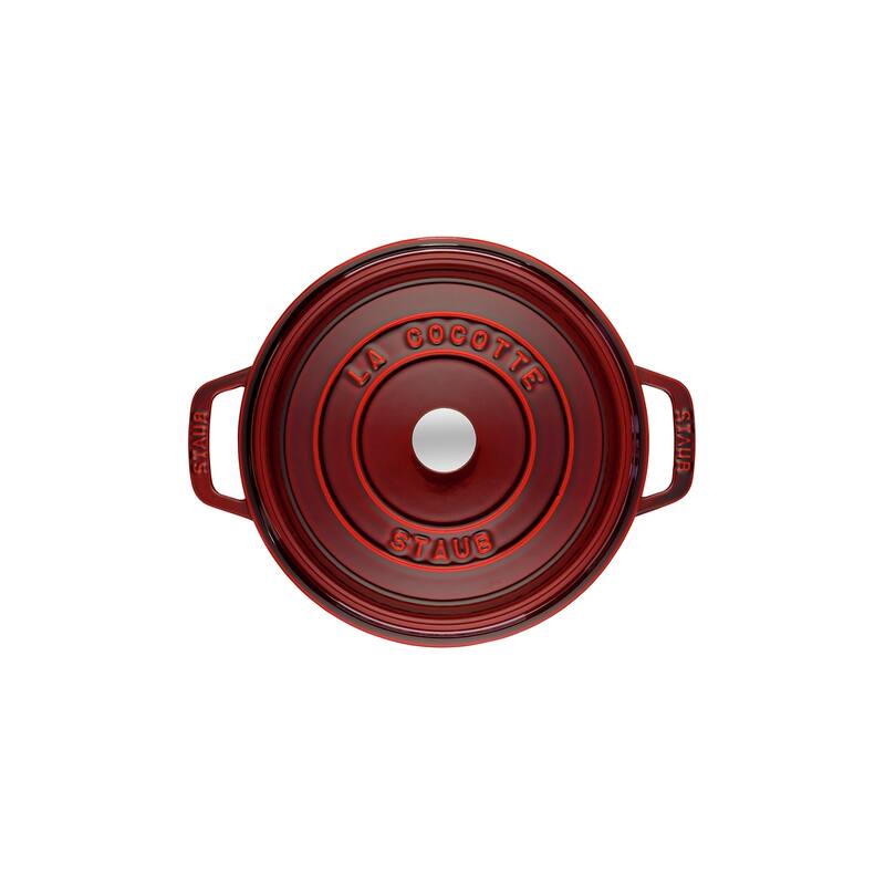 STAUB Cast Iron 5.5-qt Round Cocotte