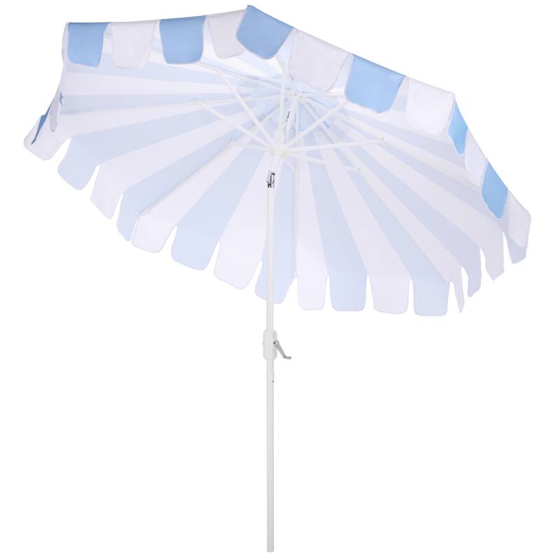 SAFAVIEH Outdoor Living Meze 9ft Crank Umbrella