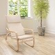 preview thumbnail 15 of 20, Costway Set of 2 Bentwood Rocking Chair Relax Rocker Lounge Chair