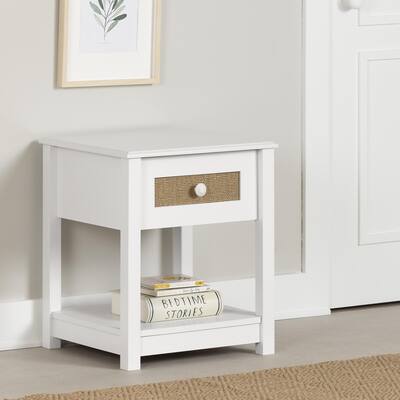South Shore Bloom 1-Drawer Nightstand