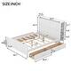 preview thumbnail 4 of 28, Full Storage Bed Frame with Headborad, Drawers, Storage Shelves