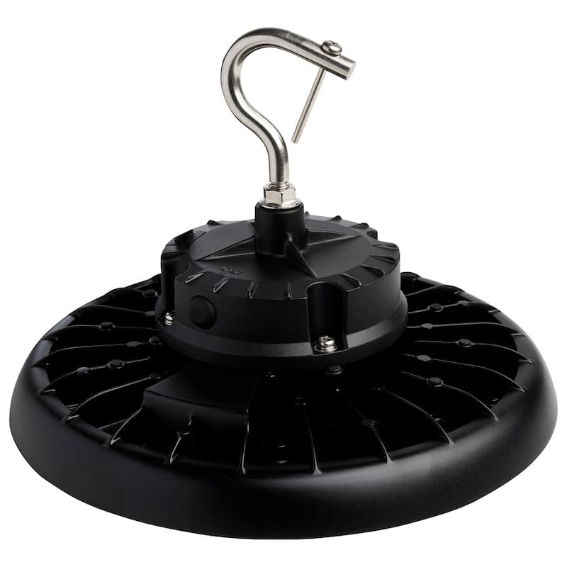 150 Watt UFO LED High Bay 4000K 20850 Lumens 120-277 Volt Black Finish