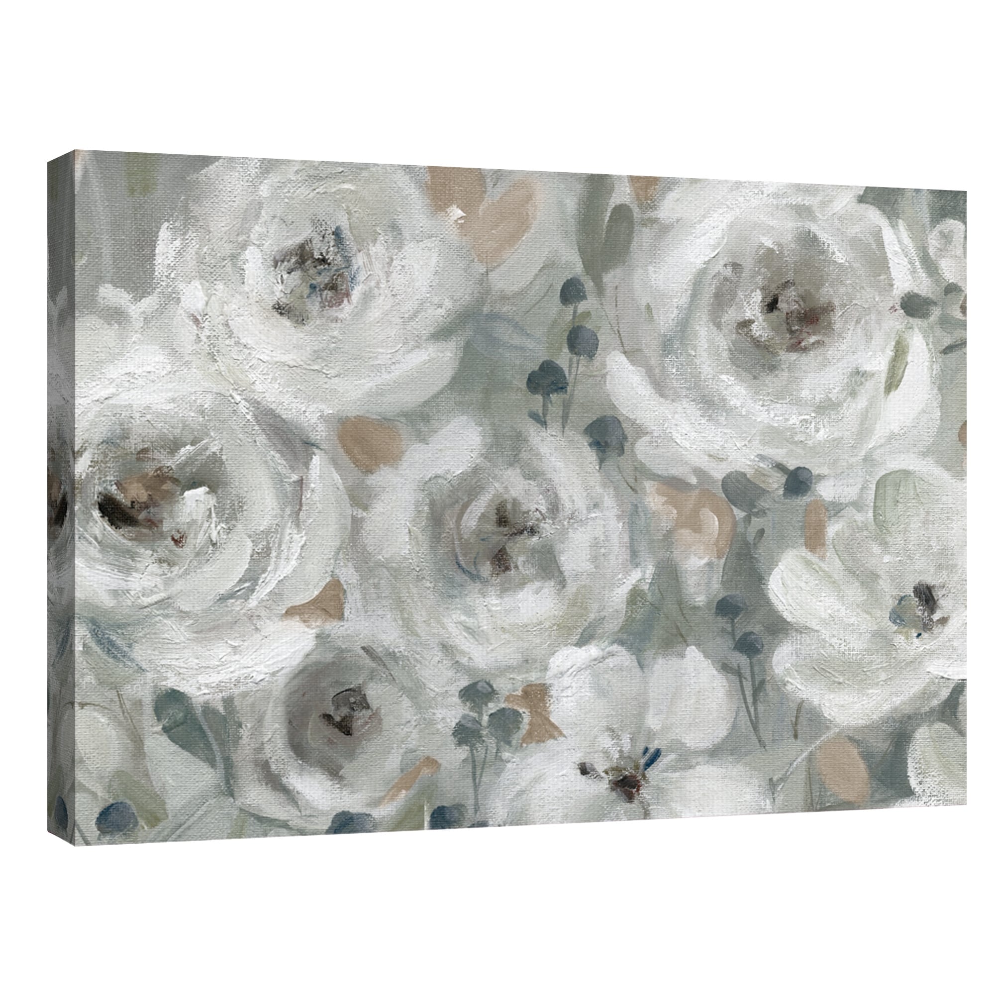 Neutral Symphony by Carol Robinson Canvas Art Print