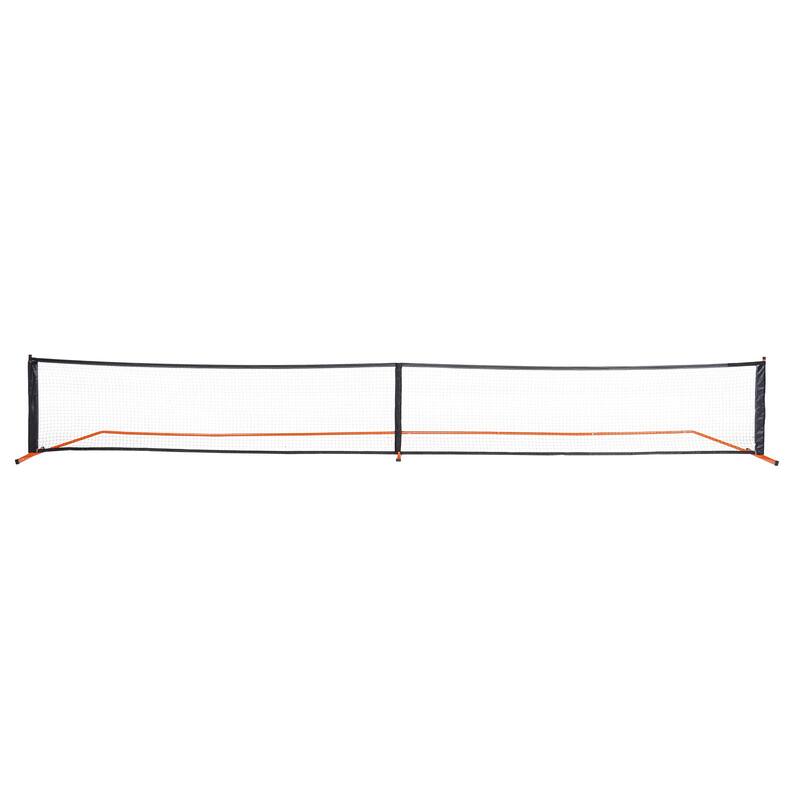 22 Feet Regulation Portable Pickleball Net Set with Carrying Bag and Balls Paddles