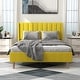 preview thumbnail 48 of 58, Alazyhome Upholstered Platform Bed Frame