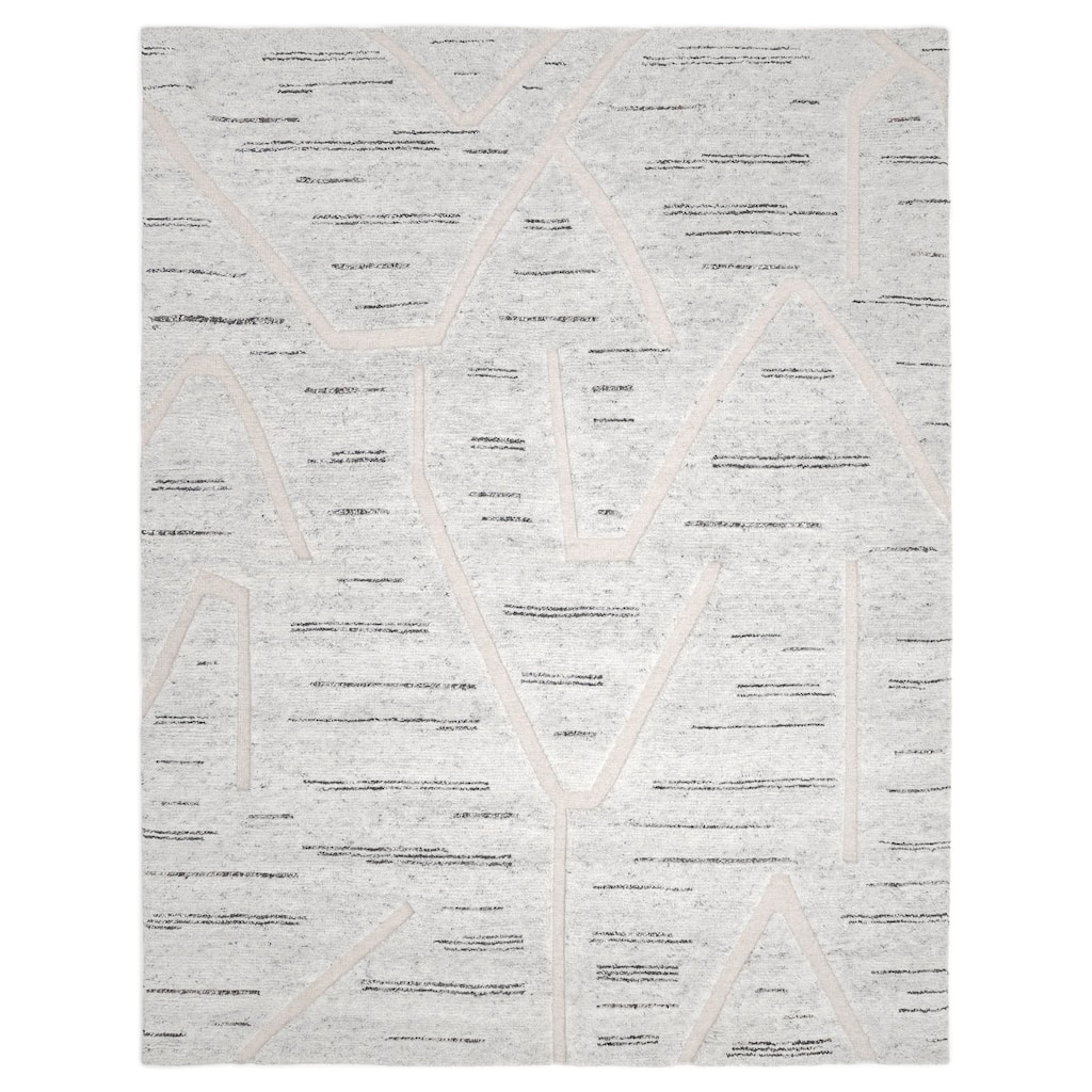 Overton Handmade Modern Contemporary Striped Area Rug